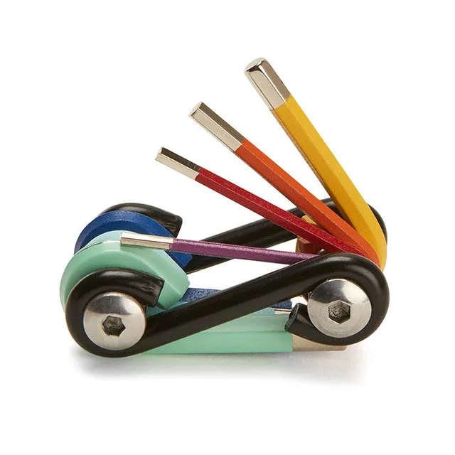 Kikkerland Rainbow 7-in-1 Multitool Fahrrad