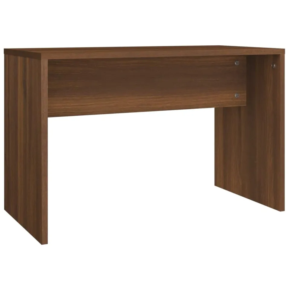 vidaXL Möbel Schminkhocker Braune Eiche 70x35x45cm Holzwerkstoff