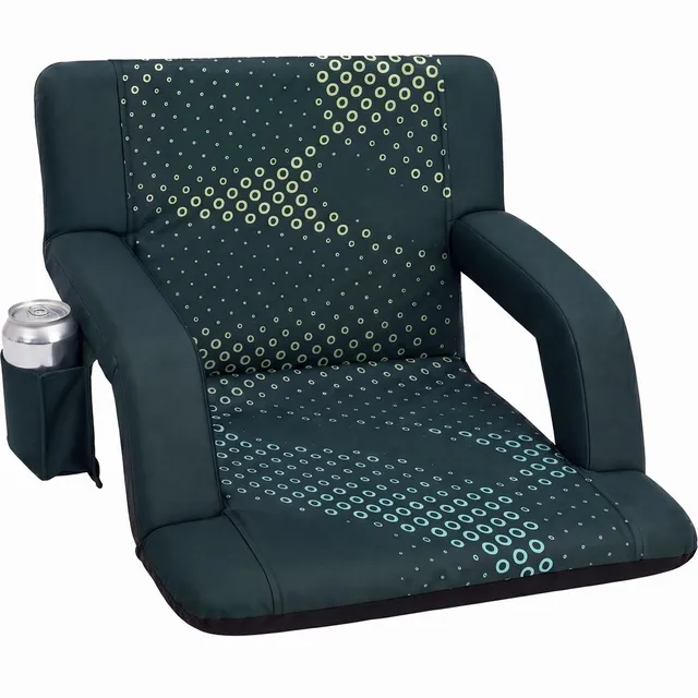 Serenelife SLSS25GR Stadionstuhl 25" Grün 6-fach 204kg