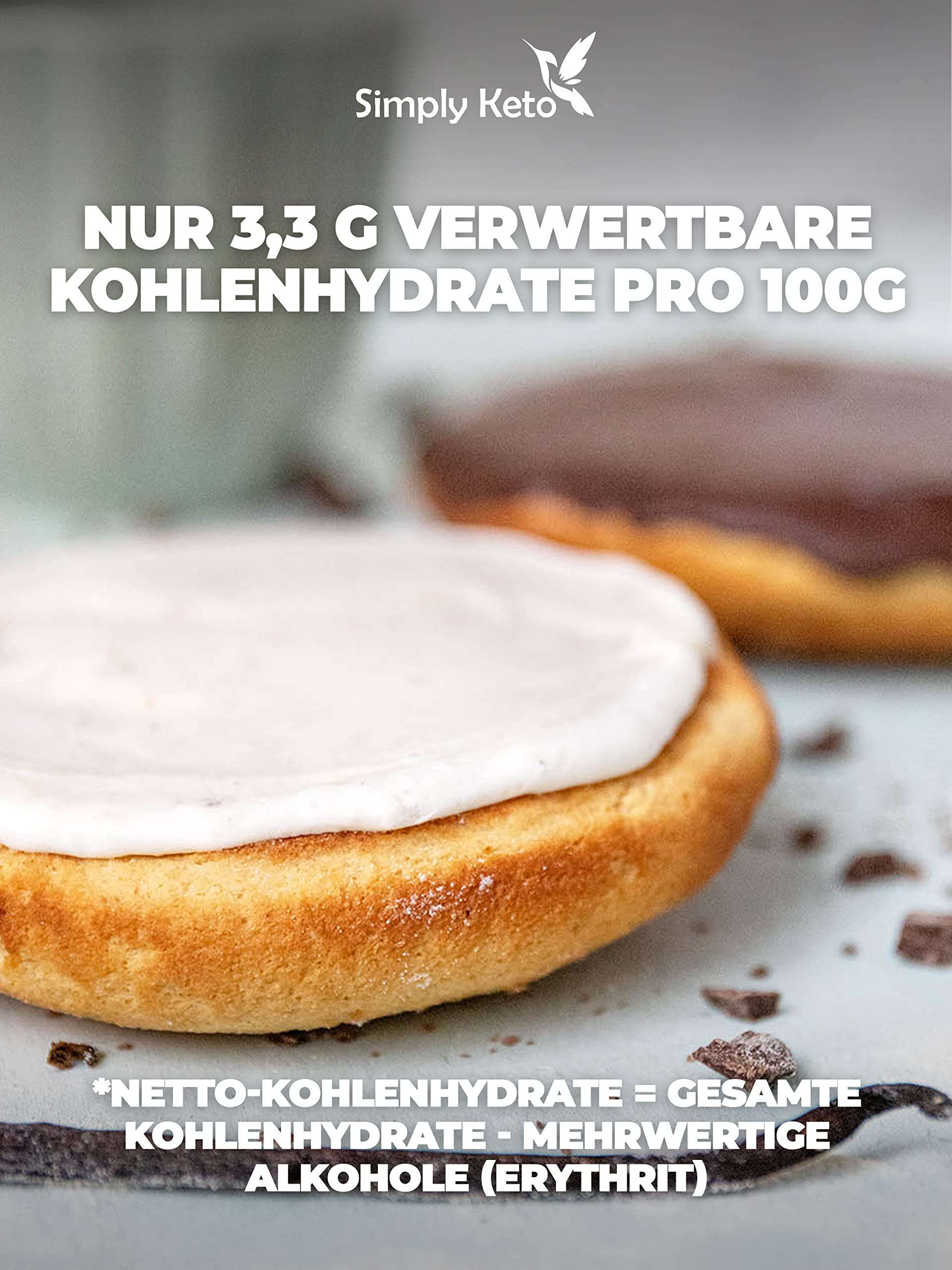 Simply Keto Amerikaner Classic Keto Gebäck 120g zuckerfrei