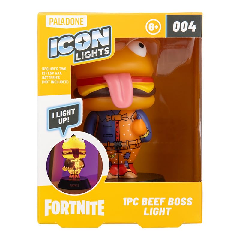 Paladone Lighting Fortnite Beef Boss Icon Light 12cm Batterie
