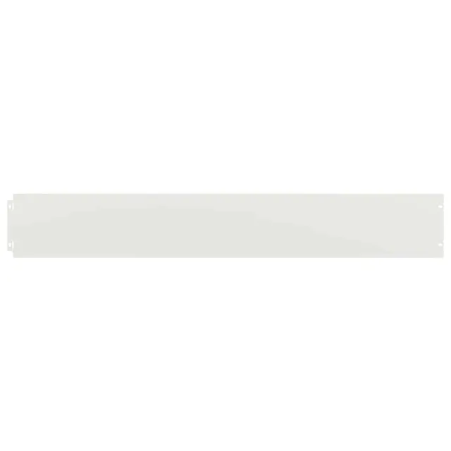 vidaXL Rasenkanten 15x103 cm Stahl 50 Stück Weiß