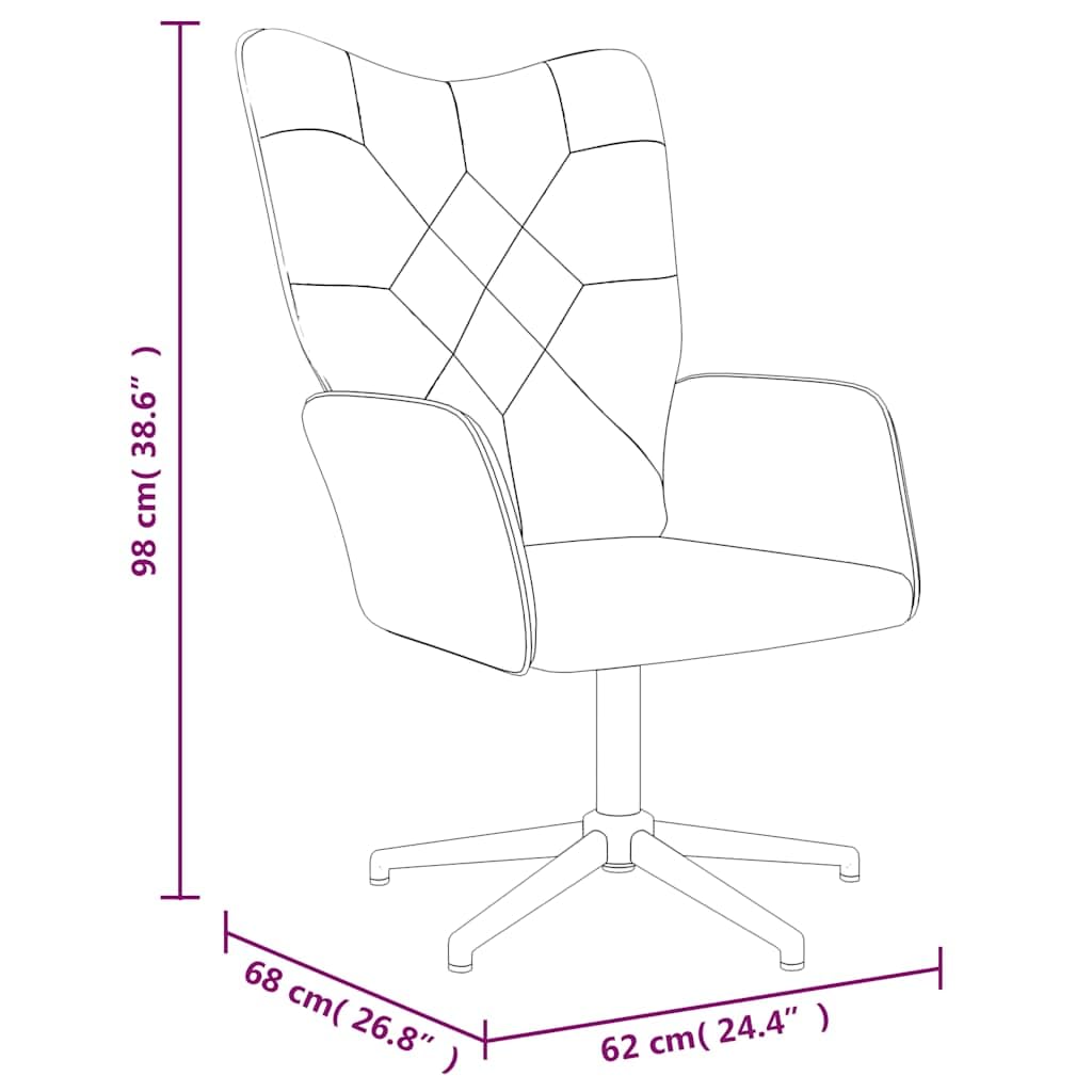 vidaXL Relaxsessel Patchwork Stoff Drehsessel Grau Schwarz