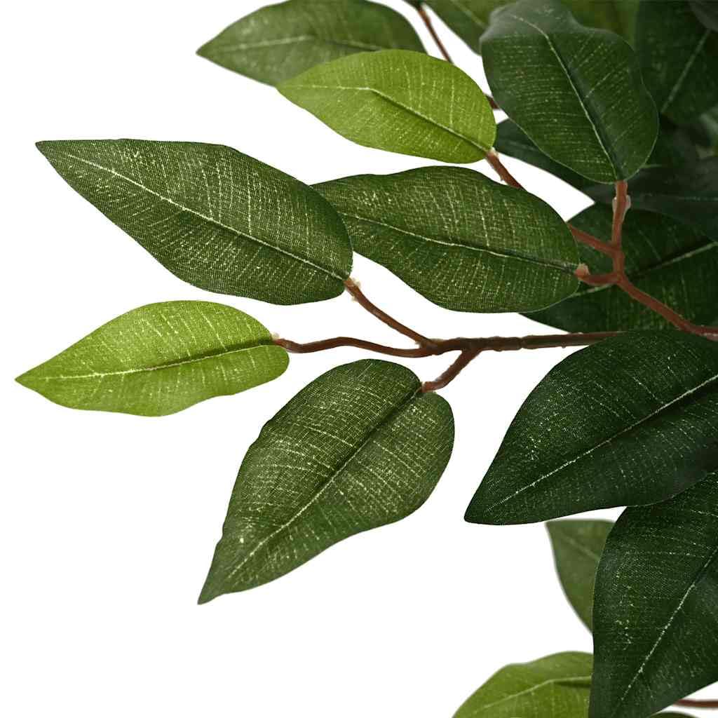 vidaXL Heim & Garten Ficusbaum künstlich 130 cm grün 480 Blätter