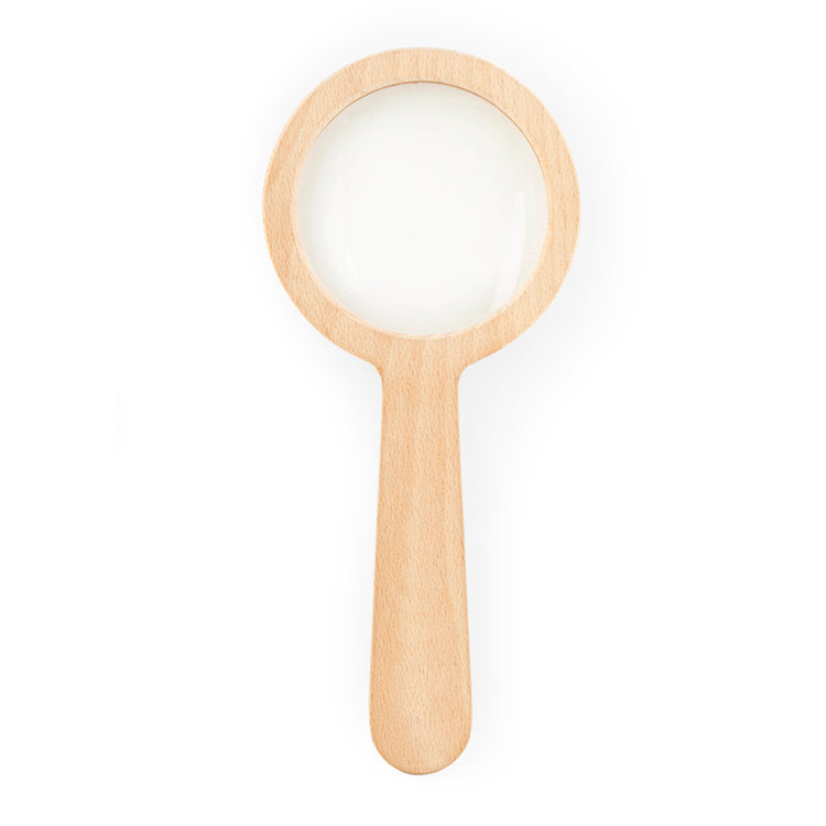 Kikkerland Tools Wellness Holzlupe 3-fach Buche
