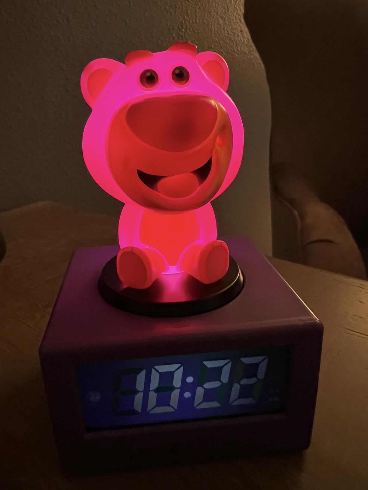 Paladone Lighting Bluey Wecker mit Nachtlicht Batterie
