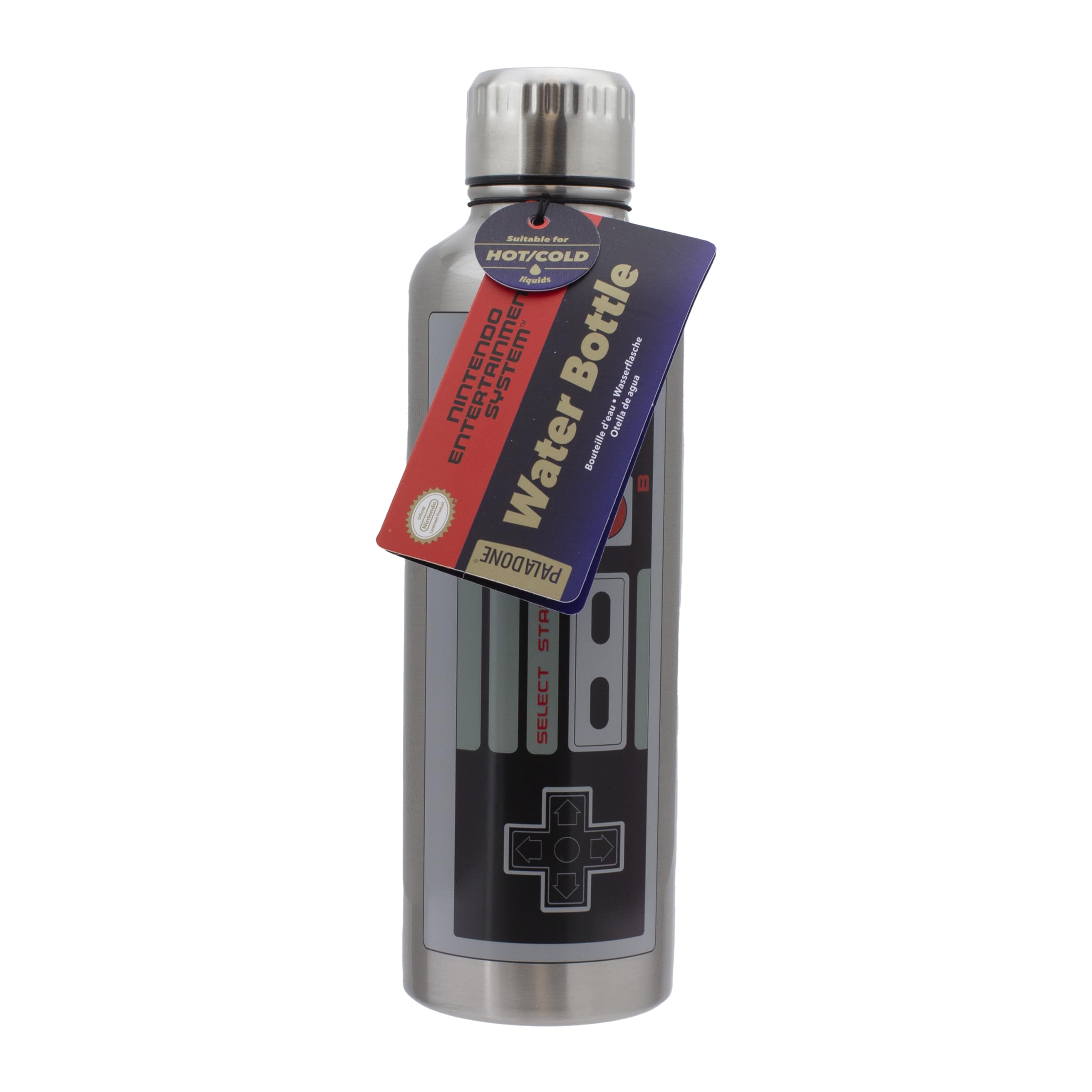Paladone Drinkware NES Trinkflasche Metall 500 ml