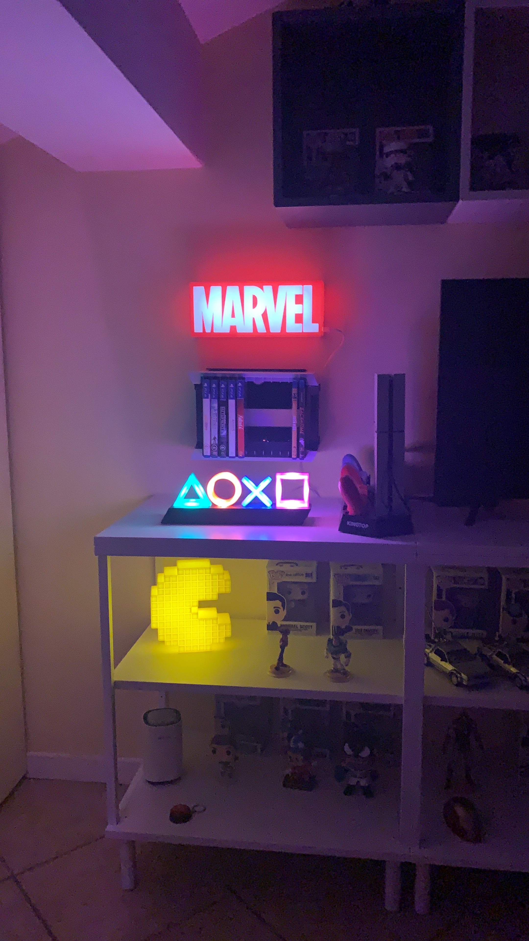 Paladone Lighting Marvel Logo Leuchtschild mit 2 Modi
