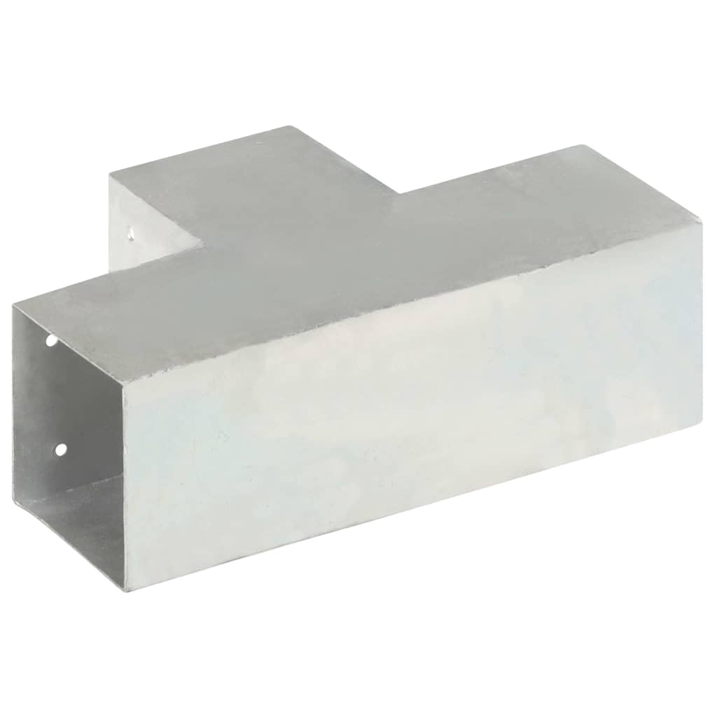 vidaXL Heim & Garten Pfostenverbinder T-Form 101x101mm 4er