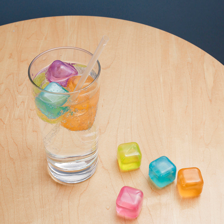 Kikkerland Kitchen Reusable Eiswürfel 30er Bunt wiederverwendbar