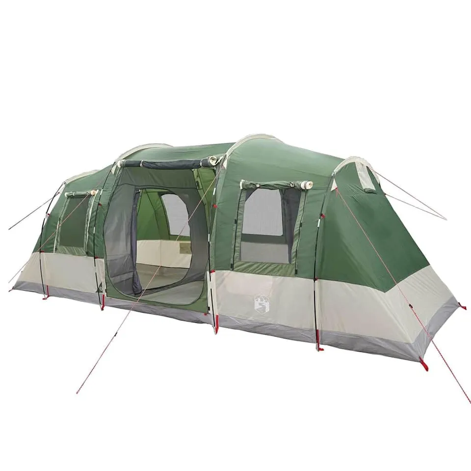 vidaXL Tunnelzelt 4-Personen Campingzelt Wasserdicht 2 Stk