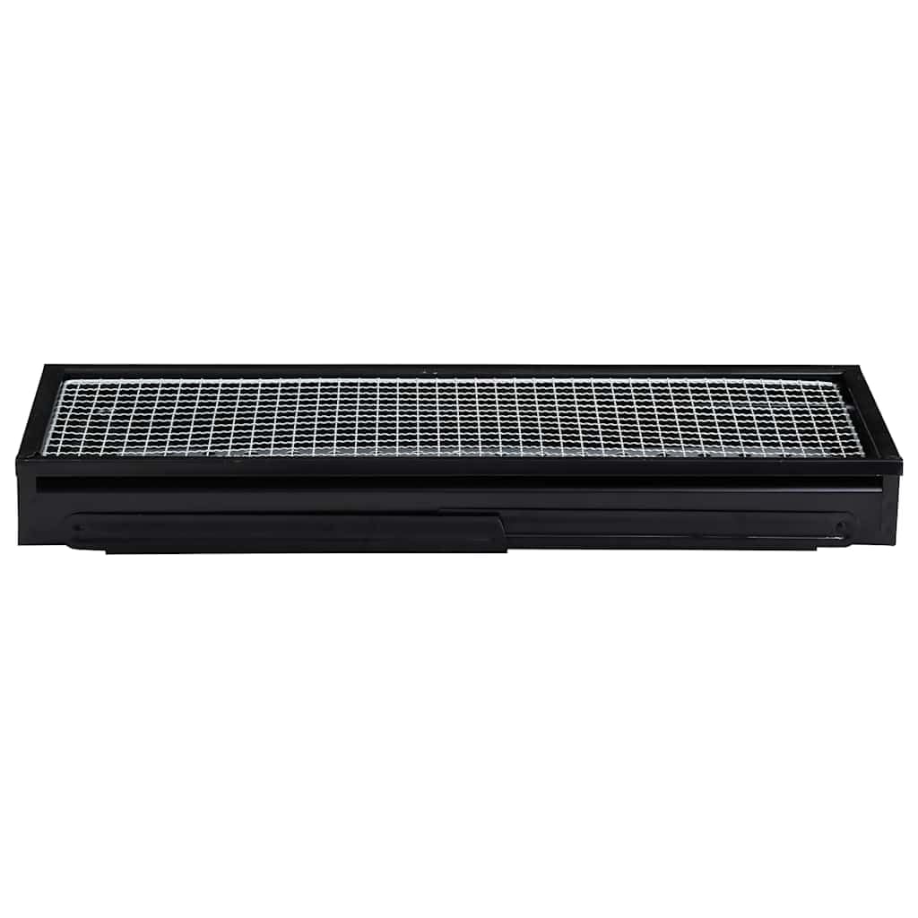 vidaXL Camping Grill Holzkohlegrill Klappbar Stahl 60 cm