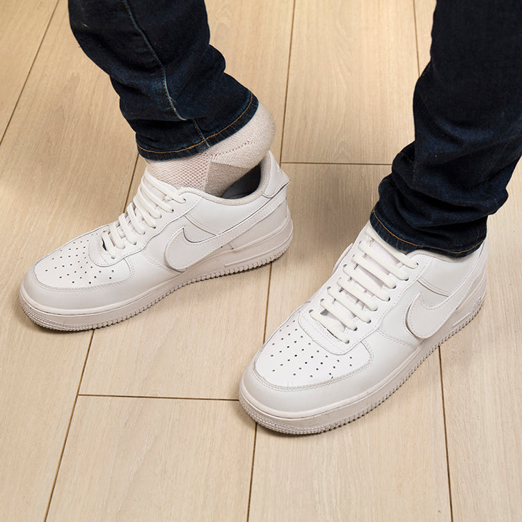 Kikkerland White No-Tie Shoe Bands Schnürsenkel Silikon weiß