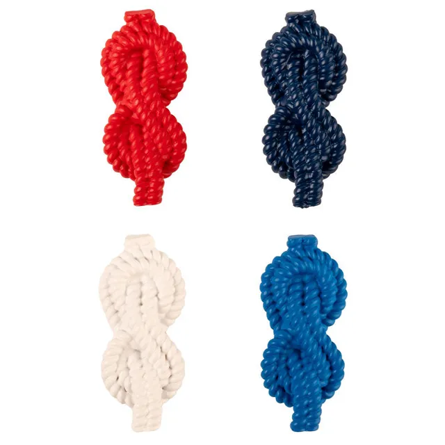Kikkerland Home Forget Me Knot Magnete Seeknoten Set