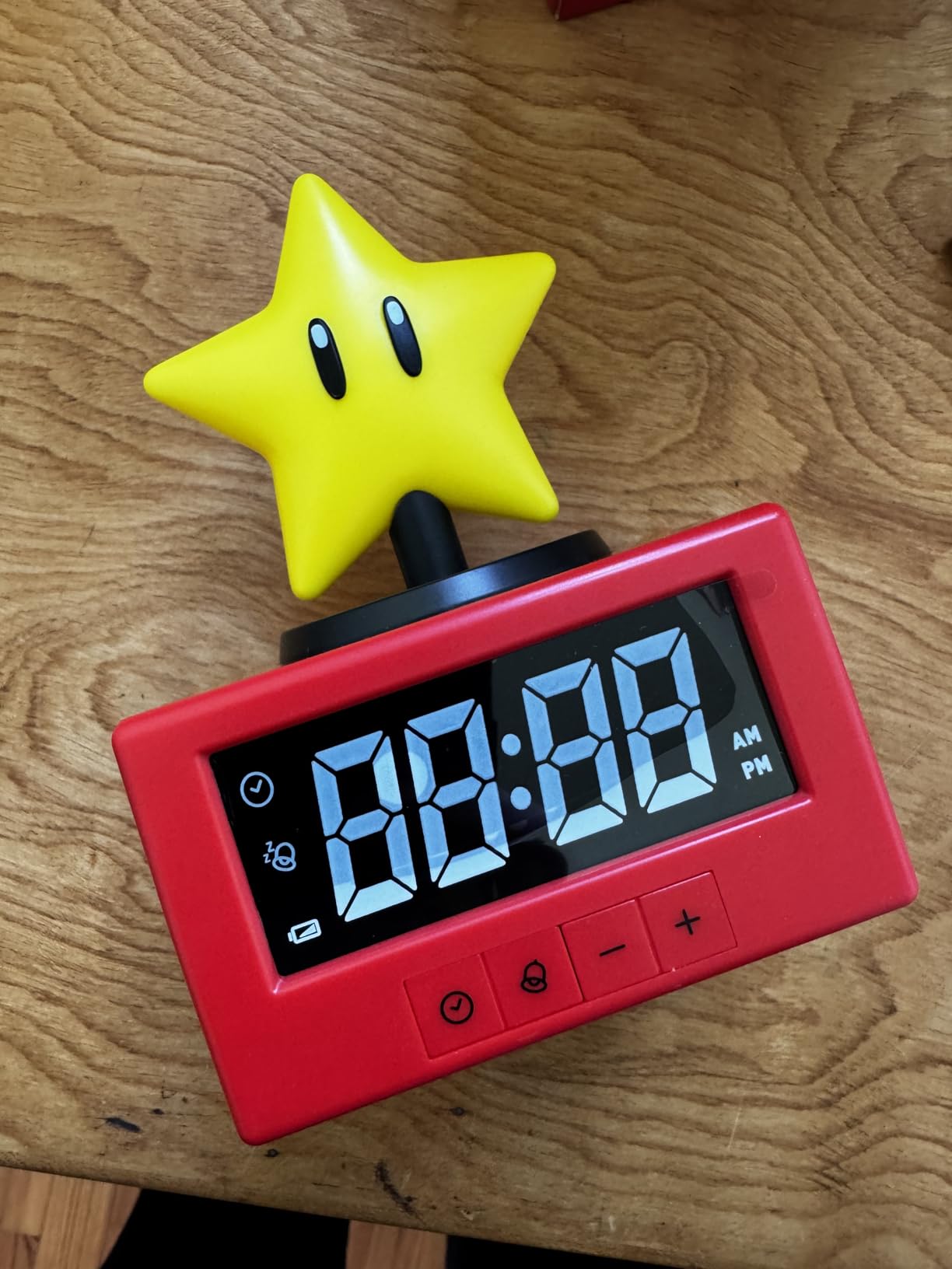 Paladone Nintendo Super Star Wecker Nachtlicht 15 cm Figur