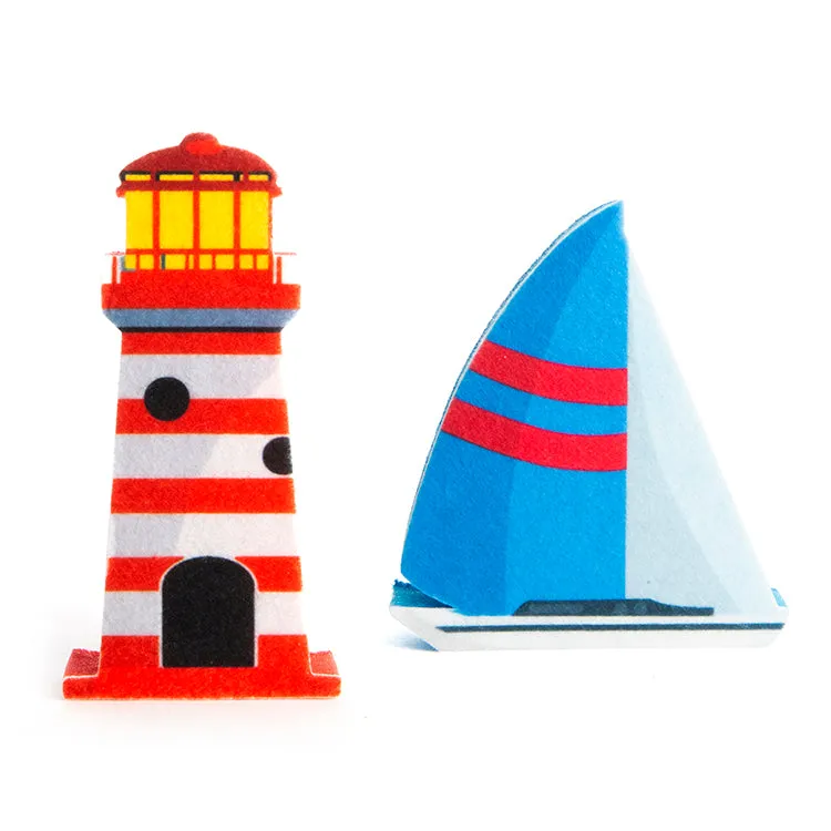 Kikkerland Home Sail Away Schwamm Set 2tlg.