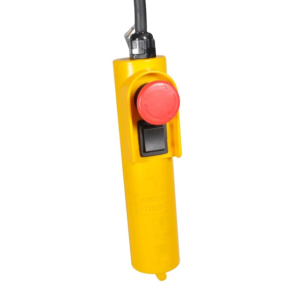 vidaXL Elektro-Seilzug 300/600 kg Seilwinde mit Fernbedienung