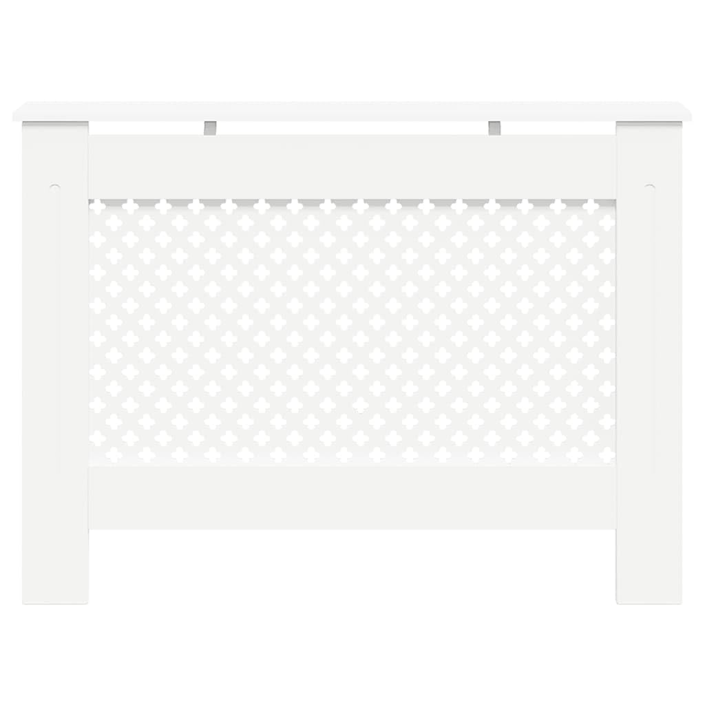 vidaXL Heizkörperabdeckung Weiß 112x19x81,5 cm MDF