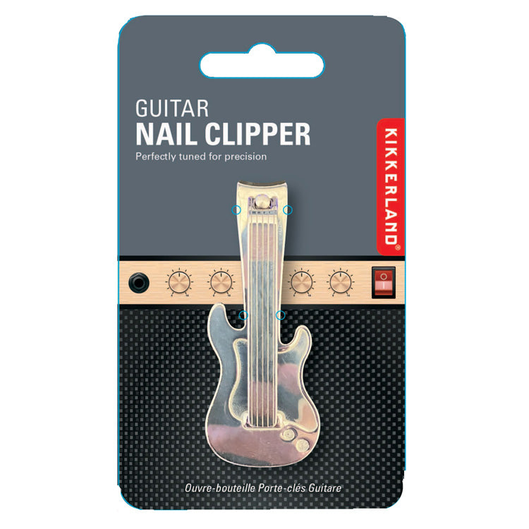 Kikkerland Tools Guitar Nagelknipser Edelstahl Gitarre