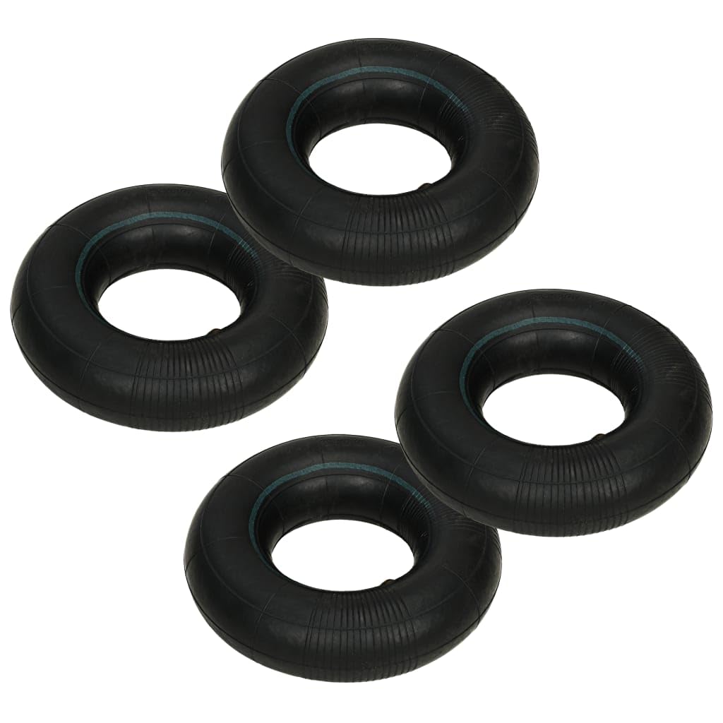 vidaXL Ersatzschläuche 3,00-4 260x85 Gummi 4 Stück