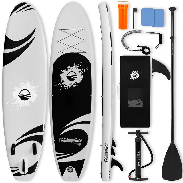 Serenelife SUP Stand Up Paddle Board 10'10" aufblasbar Set