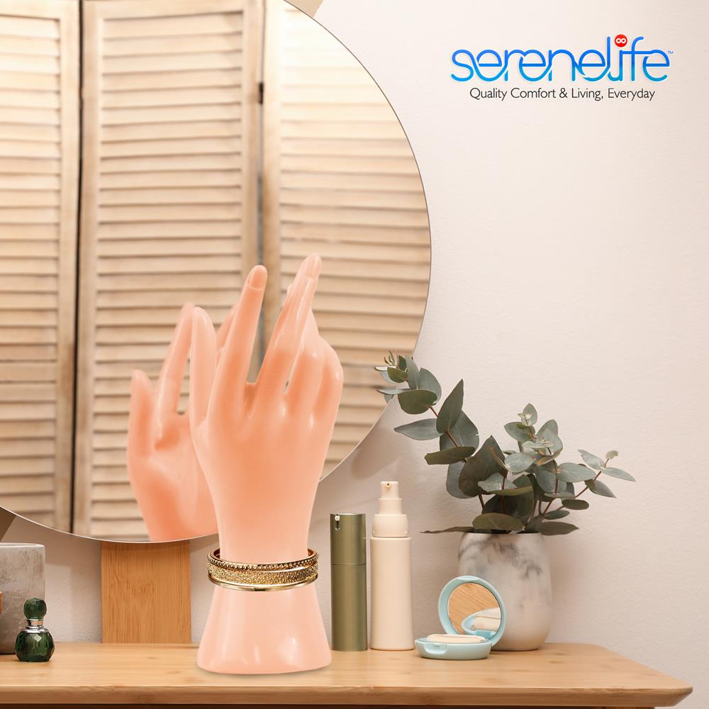 Serenelife Clothing Schmuckständer Hand PP hautfarben 22cm
