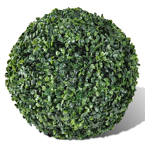 vidaXL Heim & Garten Buchsbaumkugeln 27 cm 2er Set künstlich