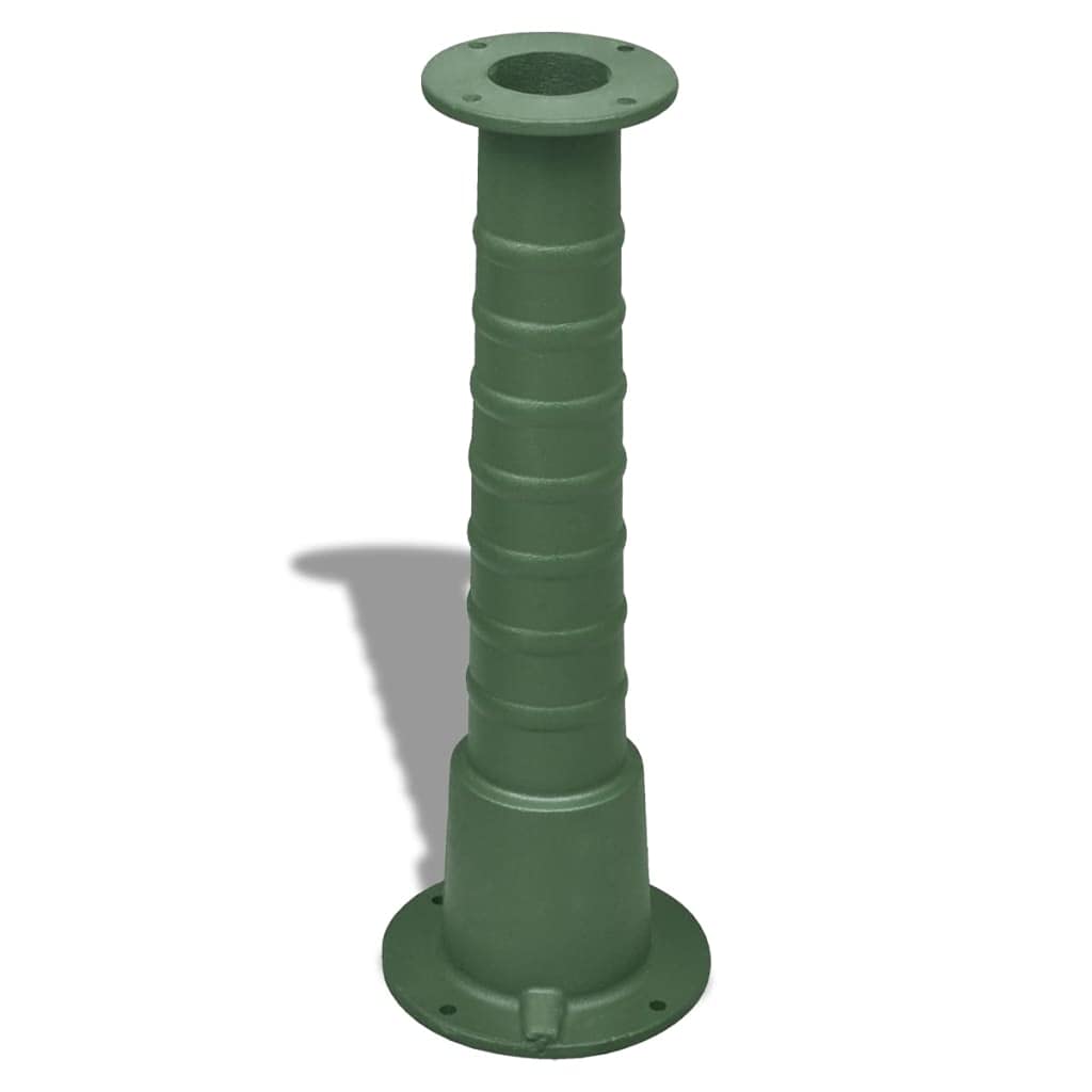 vidaXL Heimwerkerbedarf Pumpenständer Gusseisen 66 cm schwarz-grün