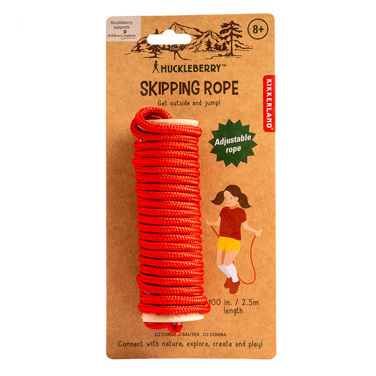Kikkerland Huckleberry Springseil Hüpfseil verstellbar Kinder