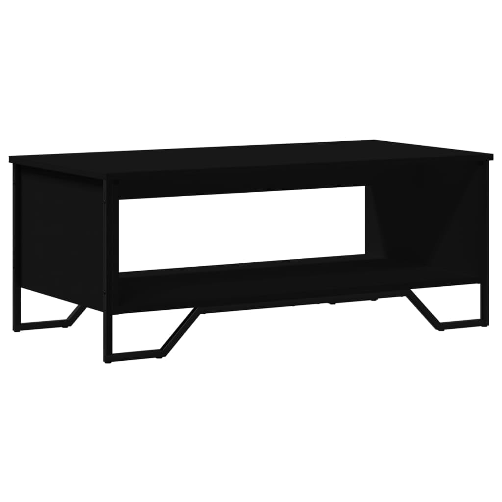 vidaXL Möbel Couchtisch Schwarz 100x51x40 cm Holzwerkstoff