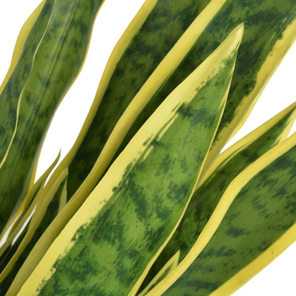 vidaXL Künstliche Sansevieria Bogenhanf 90cm Topf Grün