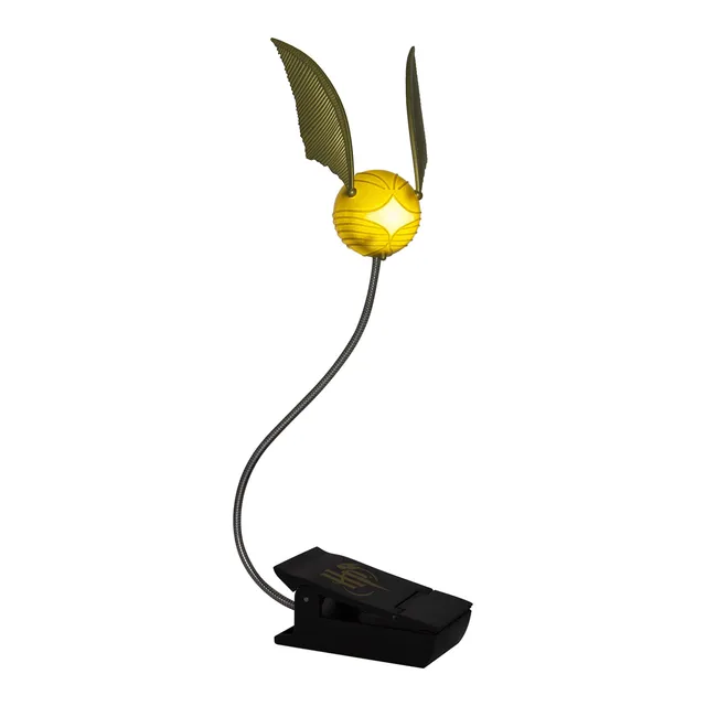 Paladone Lighting Goldener Schnatz Leselampe Clip Batterie