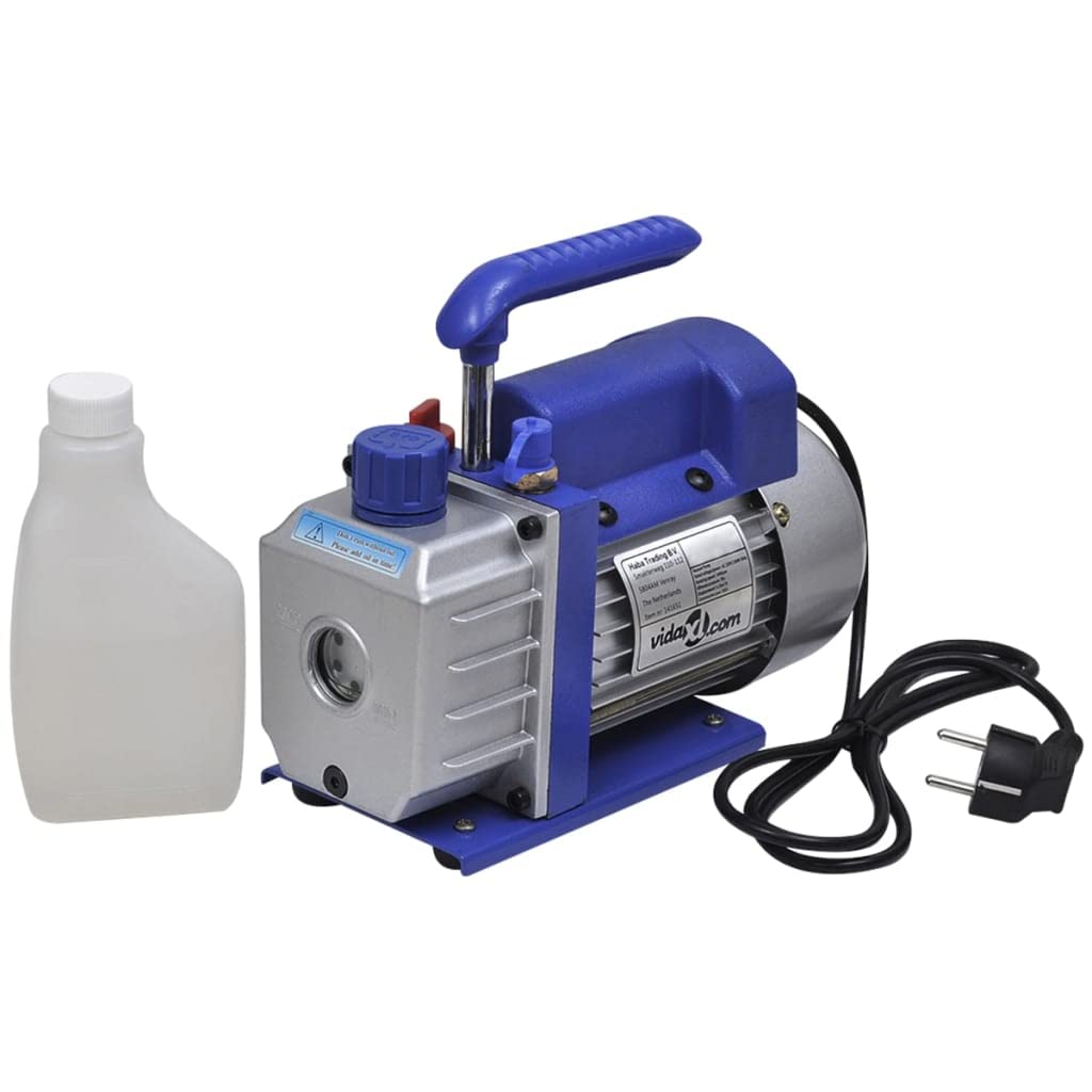 vidaXL Vakuumkammer mit Pumpe 7,4 l Edelstahl Vakuumgerät