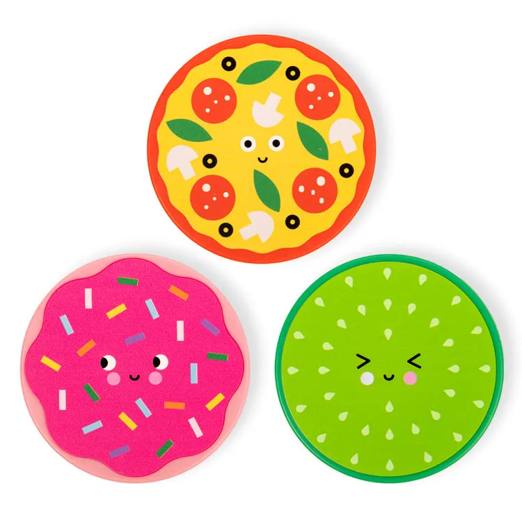 Kikkerland Home Springie Thingie Spiralfeder 3er Set Pizza