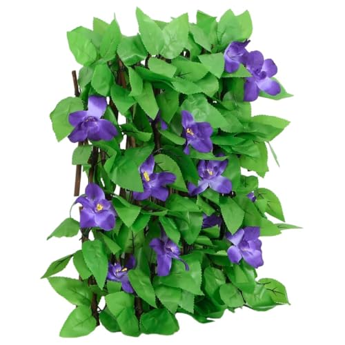 vidaXL Heim & Garten Rankgitter 180x20 cm Sichtschutz 5 Stück Efeu