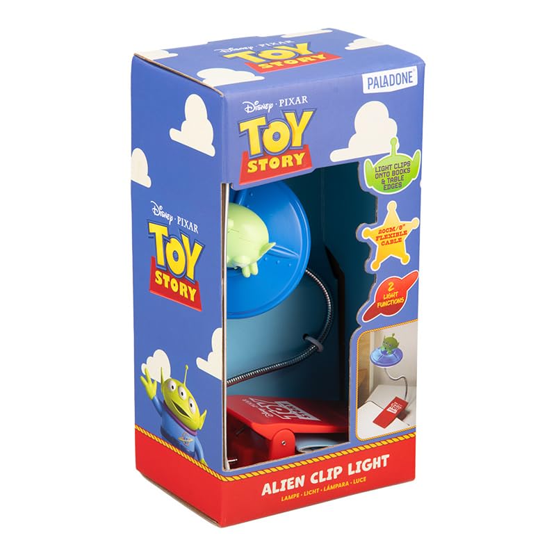 Paladone Toy Story Alien Buchleuchte Leselampe Clip