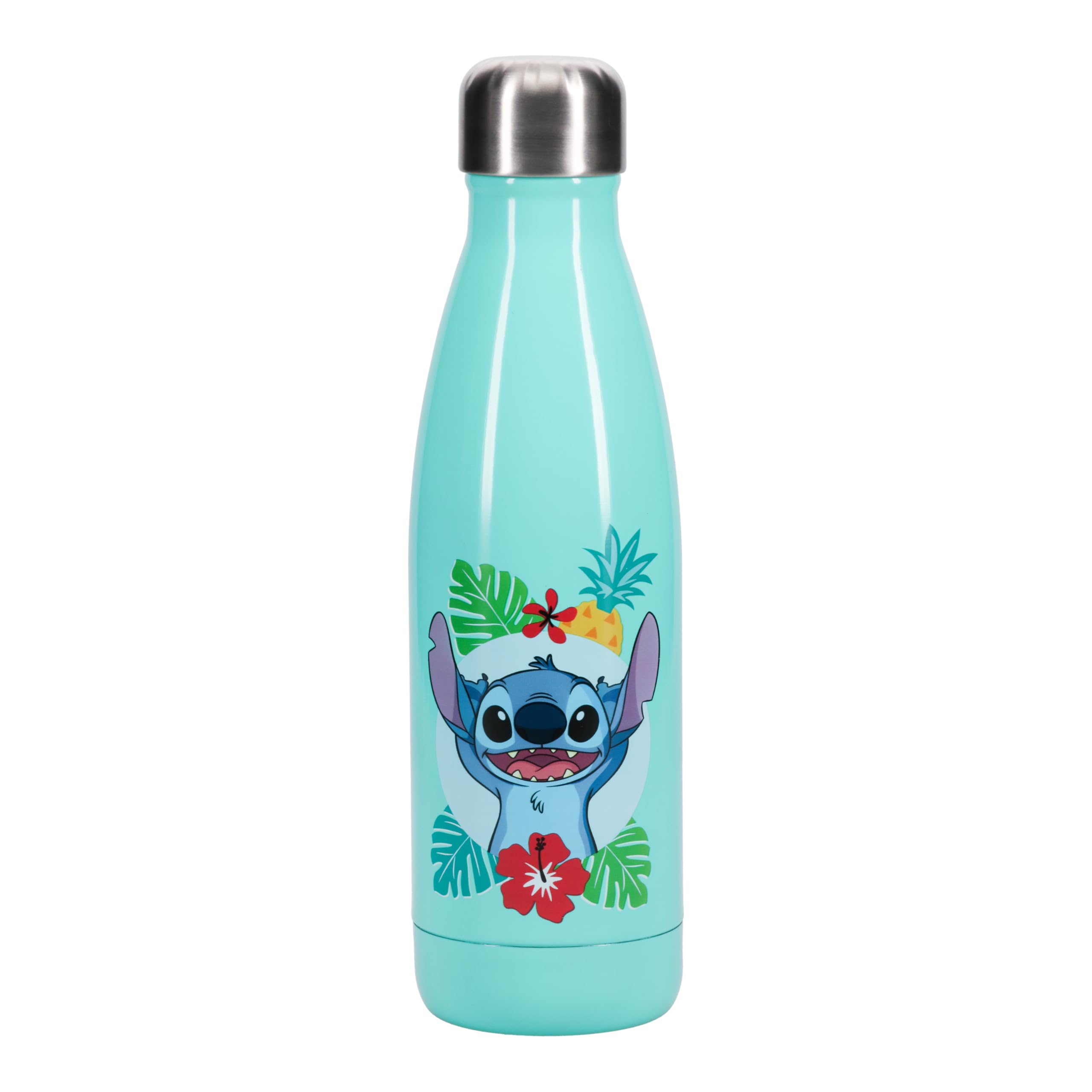 Paladone Stitch Trinkflasche Metall 460 ml Tropical