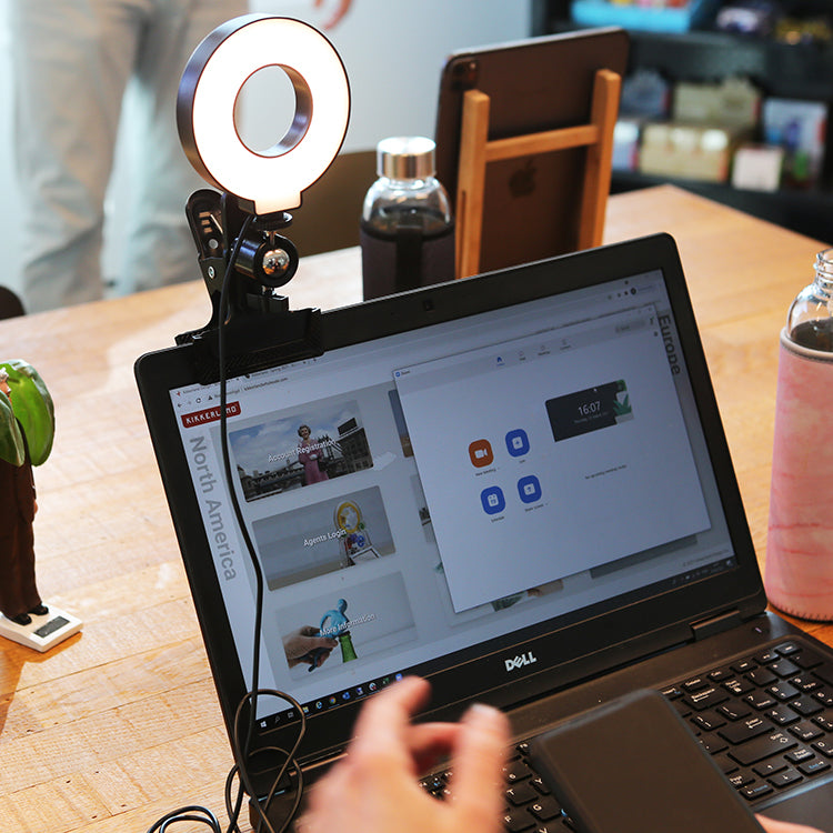 Kikkerland Tech & Stationery Selfie Ring Light Ringlicht USB