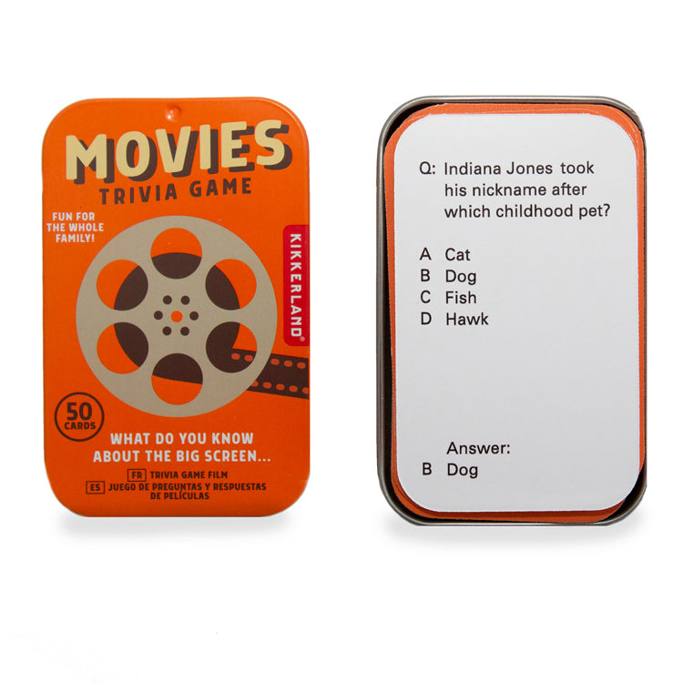 Kikkerland Movies Trivia Quizspiel Filme 50 Fragen
