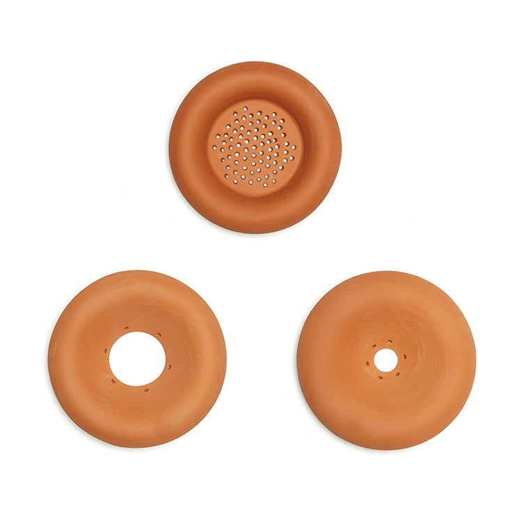 Kikkerland Tools Terracotta Seed Sprouters Anzuchtset 3-tlg