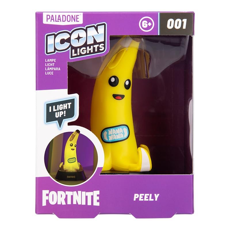 Paladone Lighting Fortnite Peely Icon Light 12cm Batterie