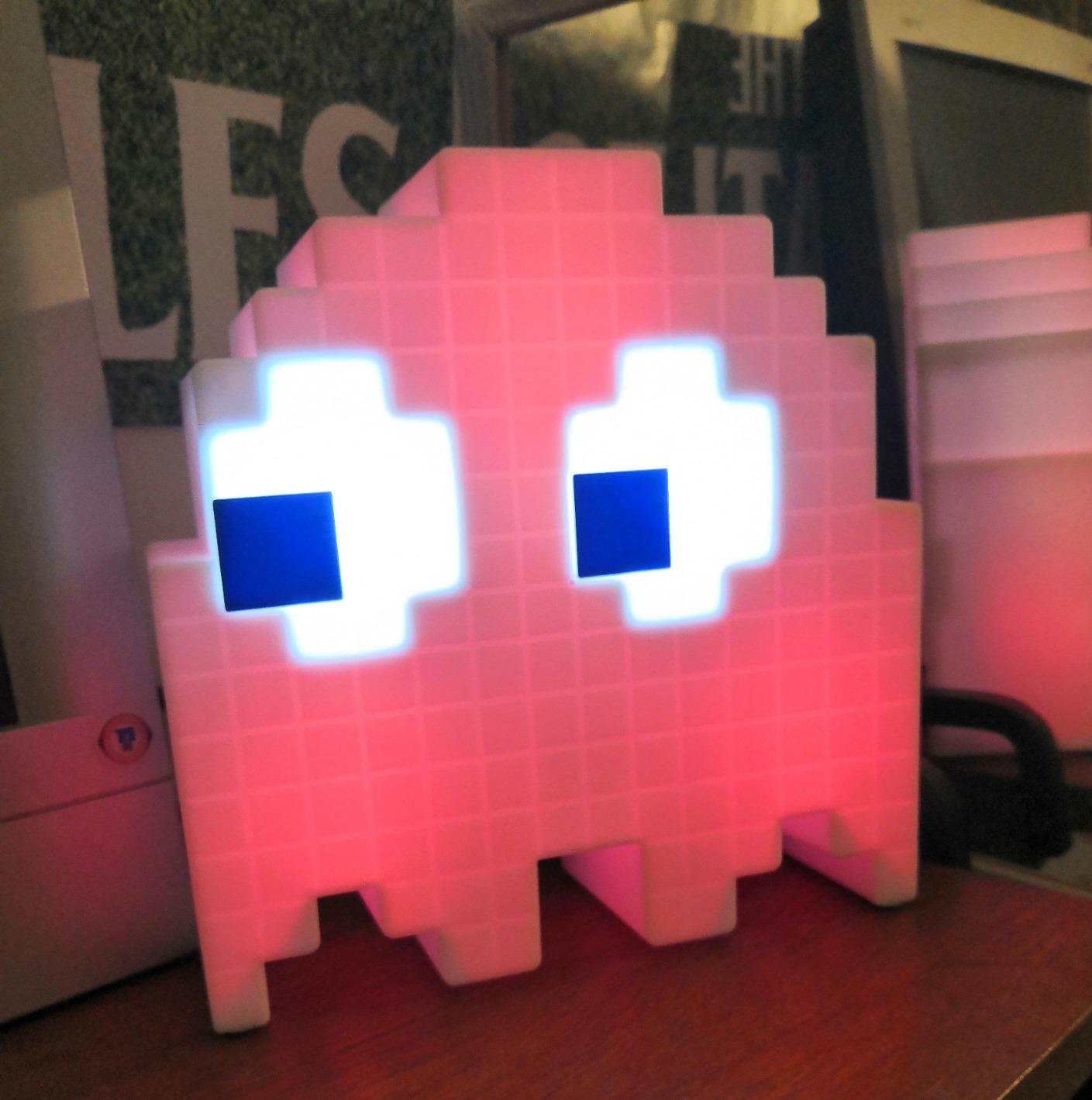 Paladone Lighting Pac-Man Geisterlampe LED Farbwechsel USB