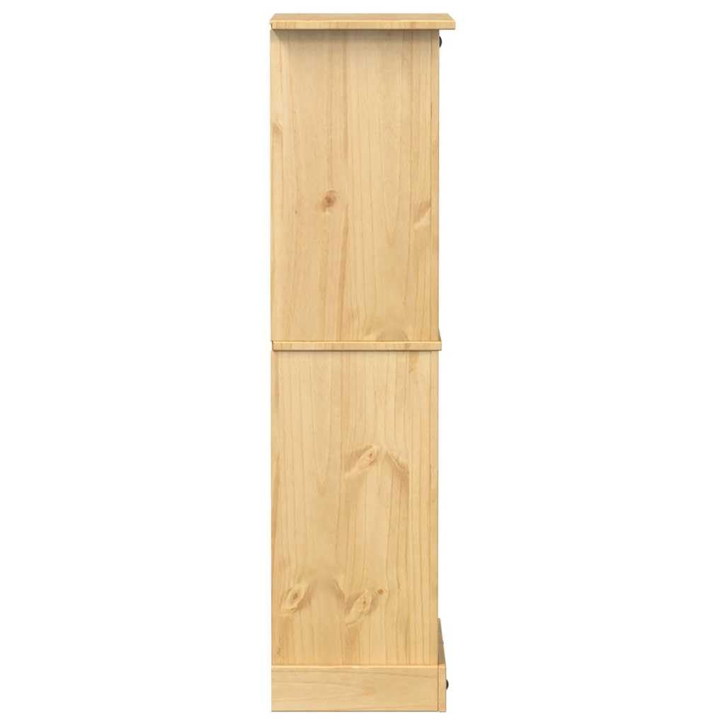 vidaXL Weinregal Corona 56x35x134,5 cm Kiefer Massivholz