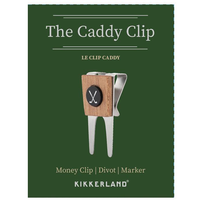 Kikkerland Home Caddy Clip Geldklammer Golf Tool