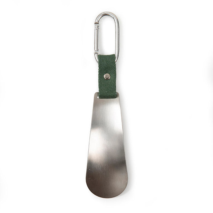 Kikkerland Home Schuhanzieher mit Karabiner Metall