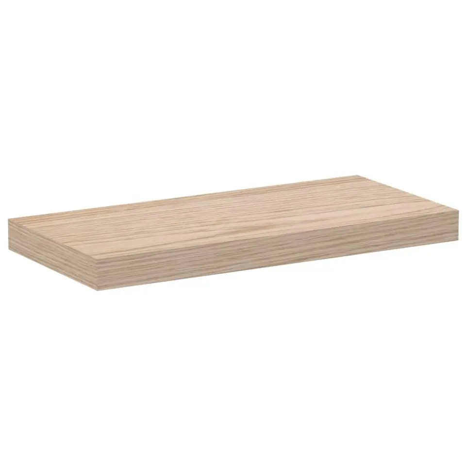 vidaXL Heim & Garten Schweberegal Holzwerkstoff 50x23,5x4 cm