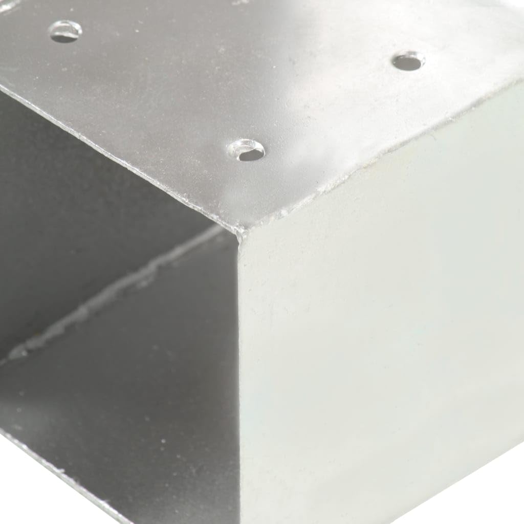 vidaXL Heim & Garten Pfostenverbinder T-Form 81x81mm Verzinkt