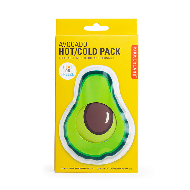 Kikkerland Home Avocado Hot Cold Pack Kühlpack Wärmepack