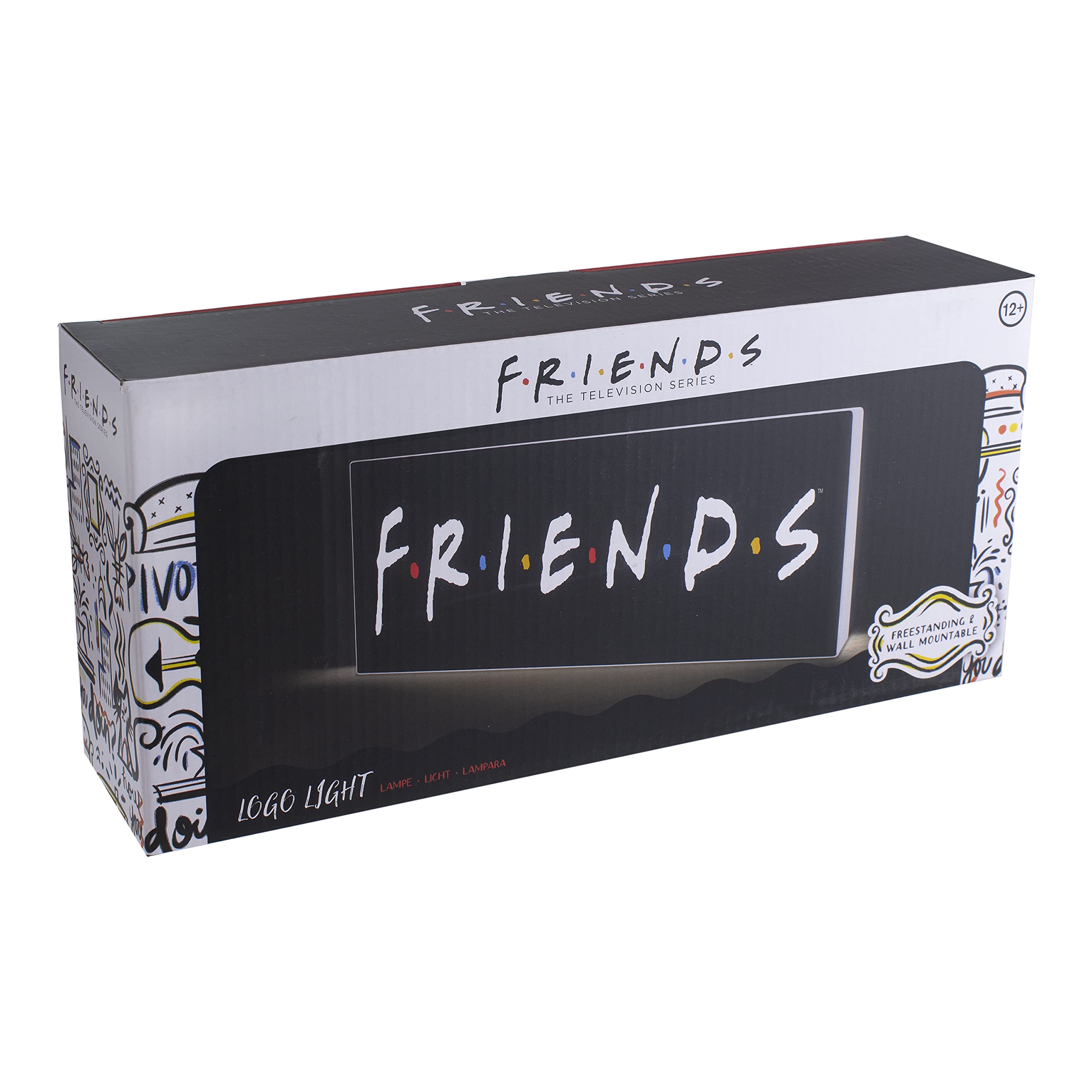 Paladone Lighting Friends Logo Leuchte USB Batterie