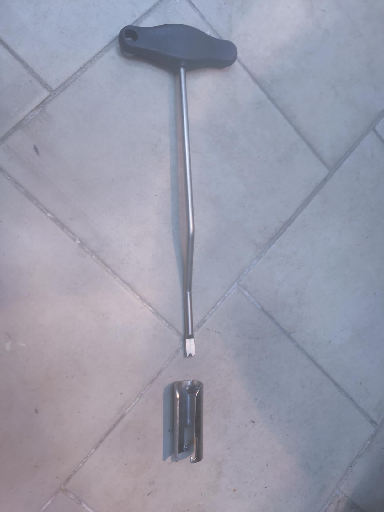 vidaXL Zündkerzenstecker-Abzieher Edelstahl 315mm für VW Audi